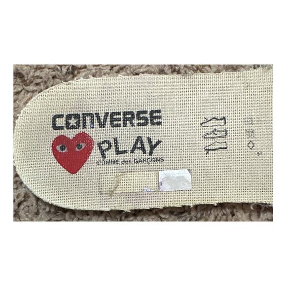 Converse x PLAY Comme des Garçons Chuck 70 **flawed** Size M10 W12 - Picture 6 of 11